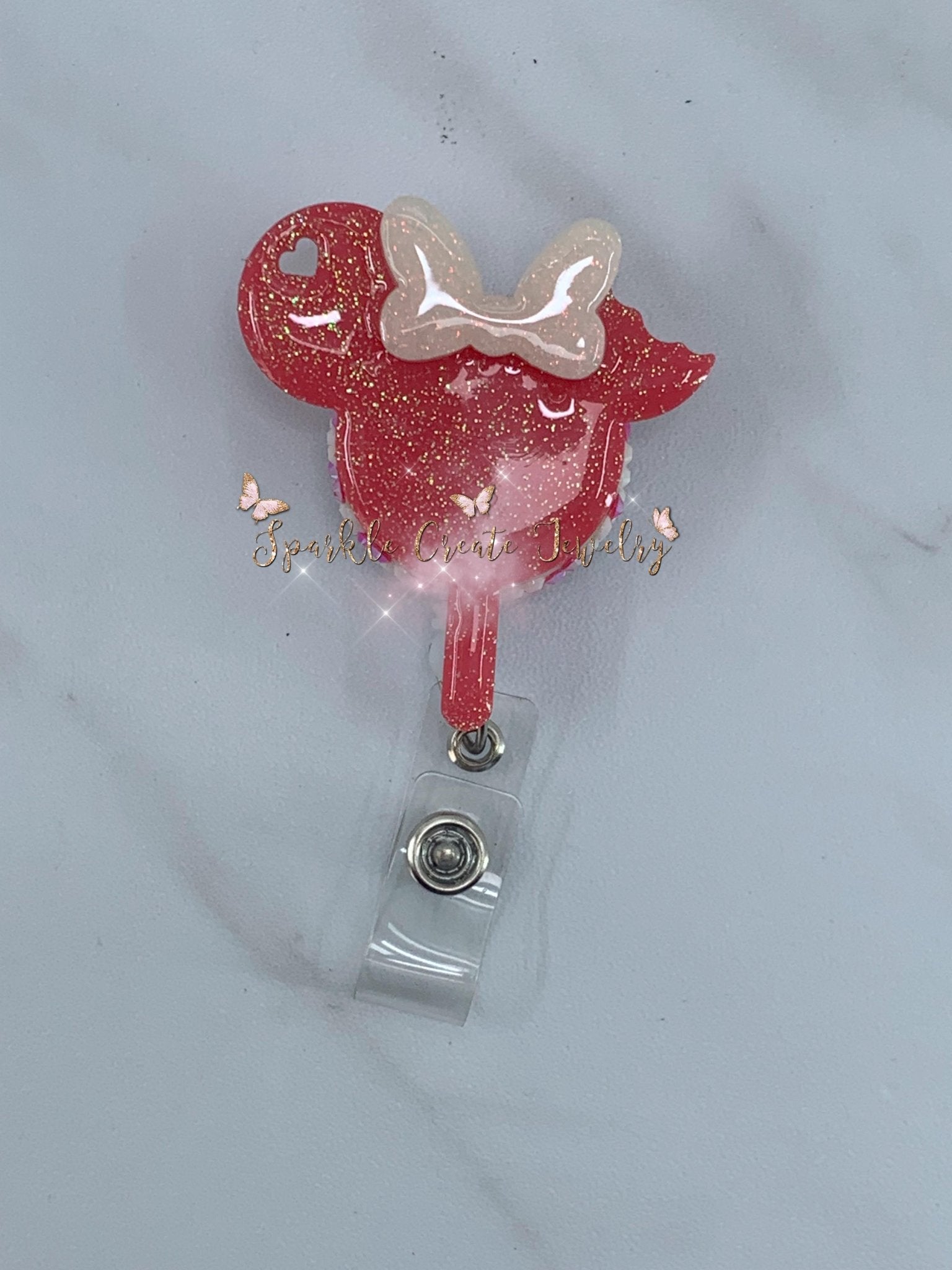 Ice Cream Mouse Badge Reel – Sparkle Create Shop